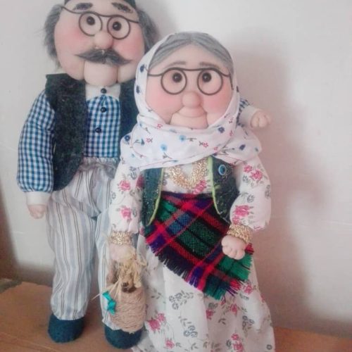 عروسک دست ساز سنتی