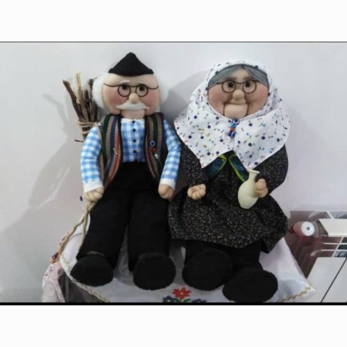 عروسک دست ساز سنتی