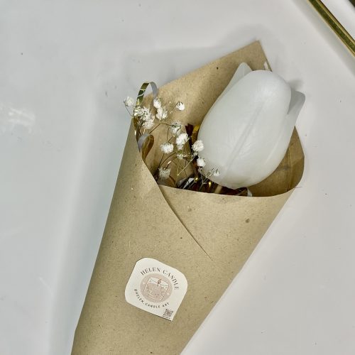 شمع دستساز لاله